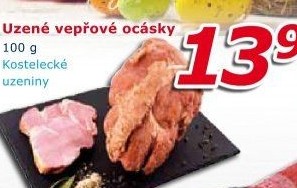 Vepřové ocásky uzené Kostelecké uzeniny