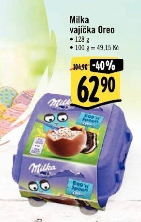 Milka vajíčka Oreo