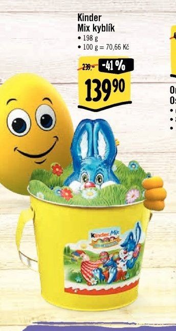 Kinder Mix kyblík