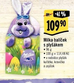 Milka balíček s plyšákem