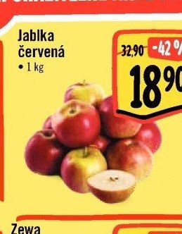 Jablka červená