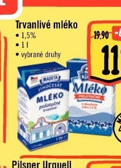 Trvanlivé mléko