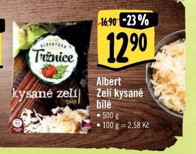 Albert Zelí kysané bílé