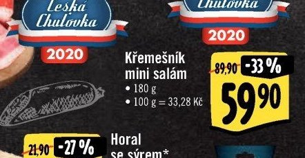 Křemešník mini salám