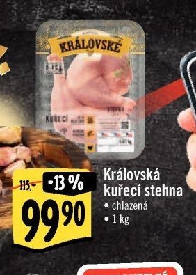 Královská kuřecí stehna