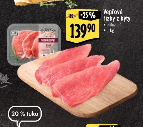 Vepřové řízky z kýty
