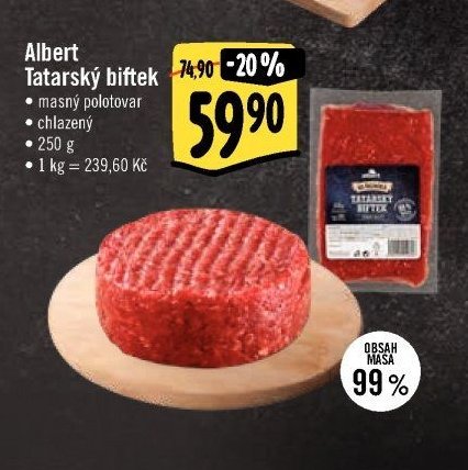 Albert Tatarský biftek