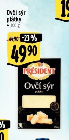 Ovčí sýr plátky