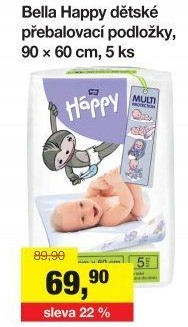 Podložky přebalovací Háppy Bella