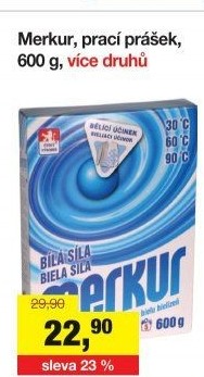 Prací prášek Merkur