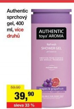 Sprchový gel Authentic toya Aroma