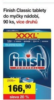 Tablety do myčky Classic Finish