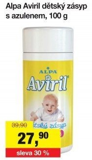 Zásyp dětský Aviril Alpa