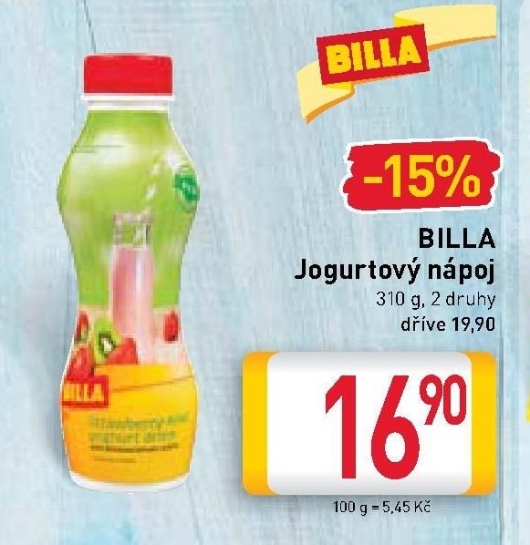 BILLA Jogurtový nápoj