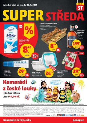 akční leták Penny Market 25.3.2021-31.3.2021