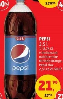 Limonáda Pepsi