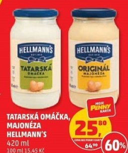 Tatarská omáčka Hellmann'