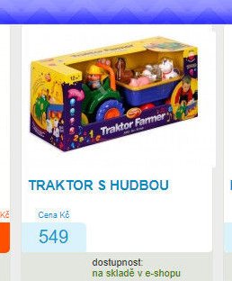 TRAKTOR S HUDBOU