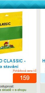 10700 LEGO CLASSIC - Podložka na stavění (Pohádková cena)