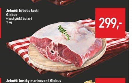 Jehněčí hřbet s kostí Globus