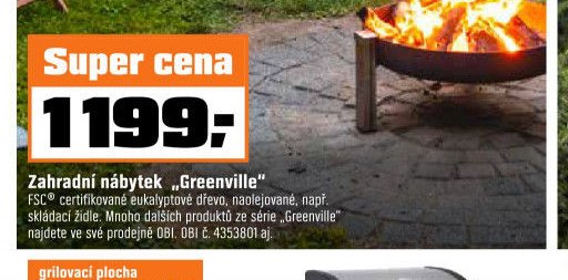 Zahradní nábytek „Greenville“