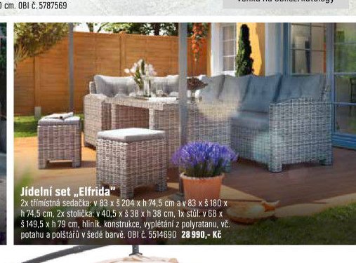 Jídelní set „Elfrida“