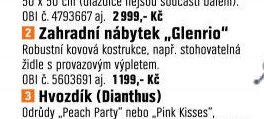 Zahradní nábytek „Glenrio“