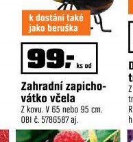 Zahradní zapichovátko včela