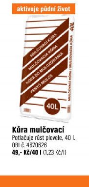 Kůra mulčovací