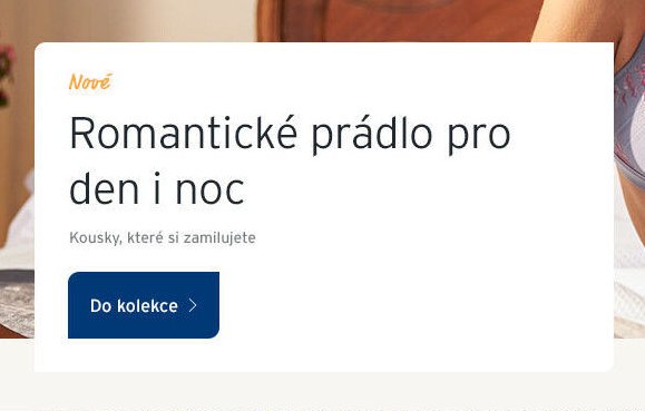 Romantické prádlo pro den i noc