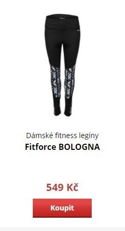 Dámské fitness legíny Fitforce BOLOGNA