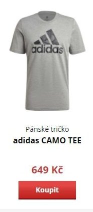 Pánské tričko adidas CAMO TEE