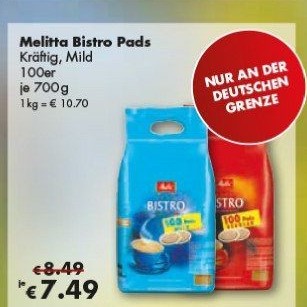 Porcovaná káva Kraftig Bistro Melitta