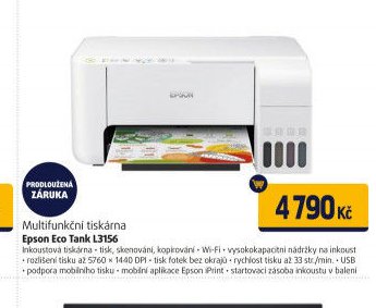 Epson Eco Tank L3156