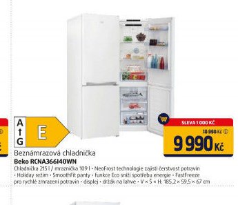 Beko RCNA366I40WN