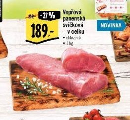 Vepřová panenská svíčková