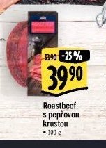 Roastbeef s pepřovou krustou