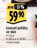 Luxusní paštiky ve skle