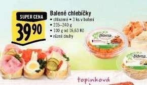 Balené chlebíčky
