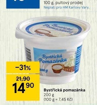 Bystřická pomazánka 200 g