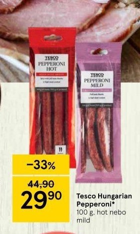 Tesco Hungarian Pepperoni