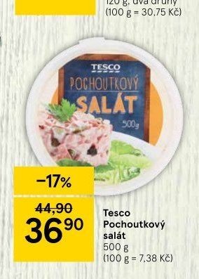 Tesco Pochoutkový salát