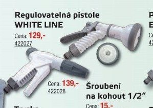 Regulovatelná pistole WHITE LINE