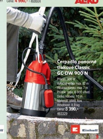 Čerpadlo ponorné tlakové Classic GC-DW 900 N