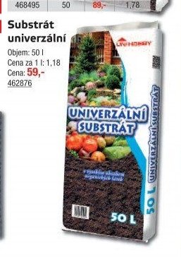 Substrát univerzální - UNI HOBBY akcniletaky.com