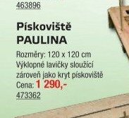 Pískoviště PAULINA - UNI HOBBY akcniletaky.com
