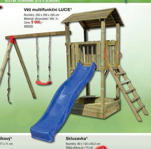 Věž multifunkční LUCIE - UNI HOBBY akcniletaky.com