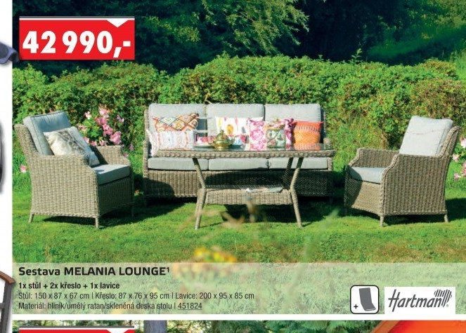Sestava MELANIA LOUNGE - UNI HOBBY akcniletaky.com