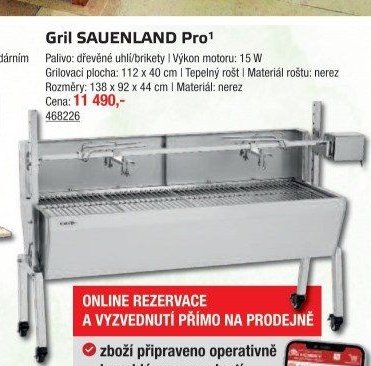 Gril SAUENLAND Pro - UNI HOBBY akcniletaky.com