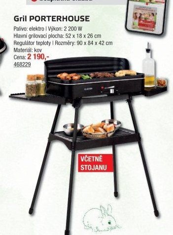 Gril PORTERHOUSE - UNI HOBBY akcniletaky.com